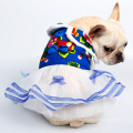 BONEPUPPY Chinese Design Festival Vestido de noiva para cães de estimação